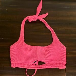 A shade and shore pink bathing suit top 🩷🌊